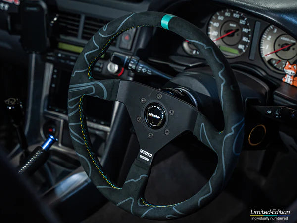 GREDDY - MOMO ALCANTARA MONTECARLO STEERING WHEEL, LIMITED EDITION - (16500211) ( SOLD OUT )