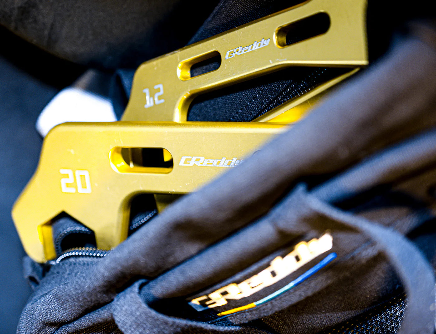 GReddy Angled AN Wrenches - Gold Anodized - AN06