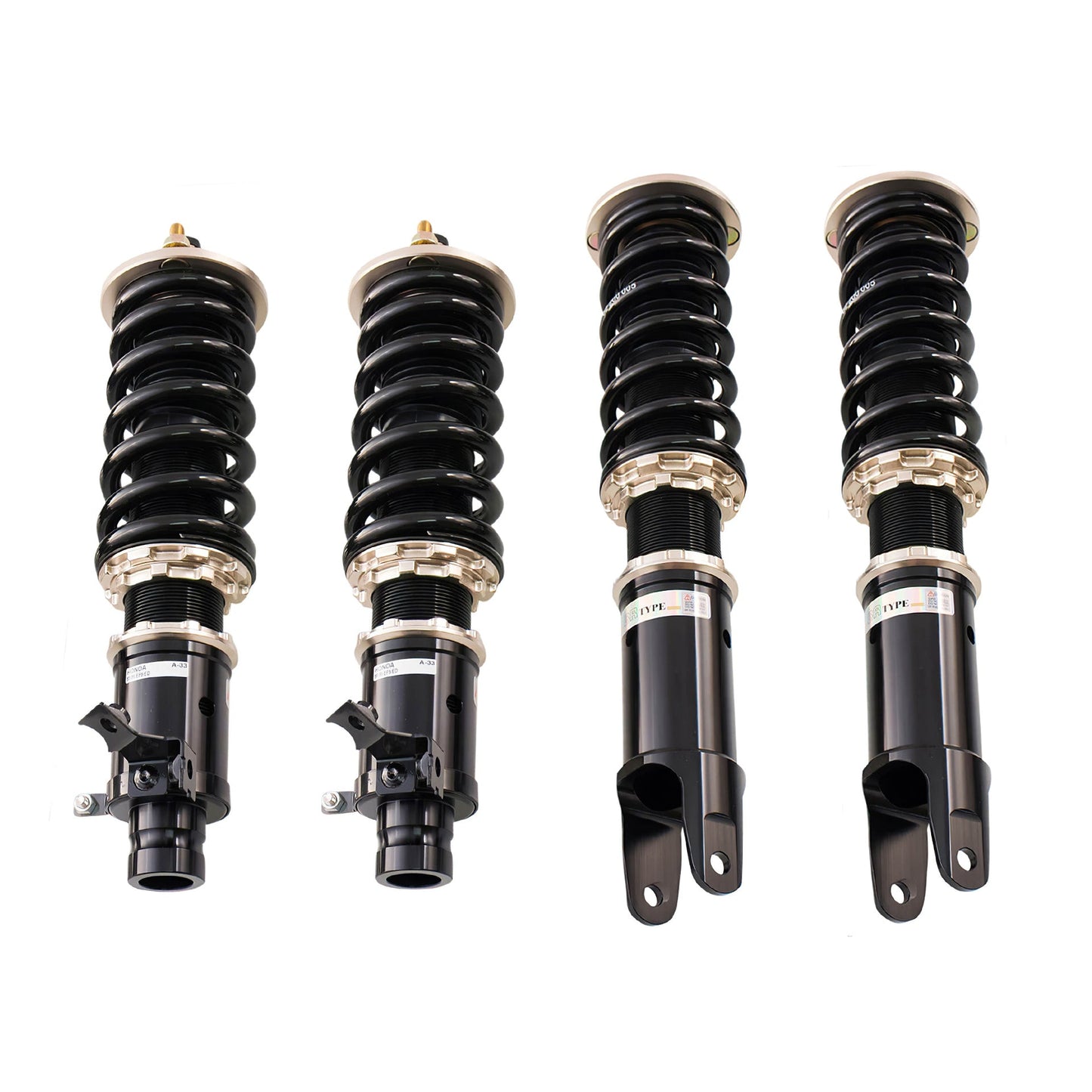 BC Racing - 88-91 Honda Civic/CR-X (4th Generation) (Rear Fork) (Excludes Wagon/Shuttle)