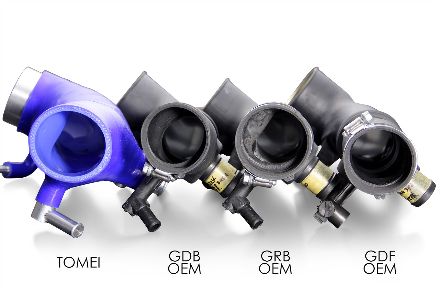 Tomei - TURBO SUCTION HOSE EJ20/EJ25 BLUE/BLACK - TB301A-SB01A - Subaru WRX, WRX STI