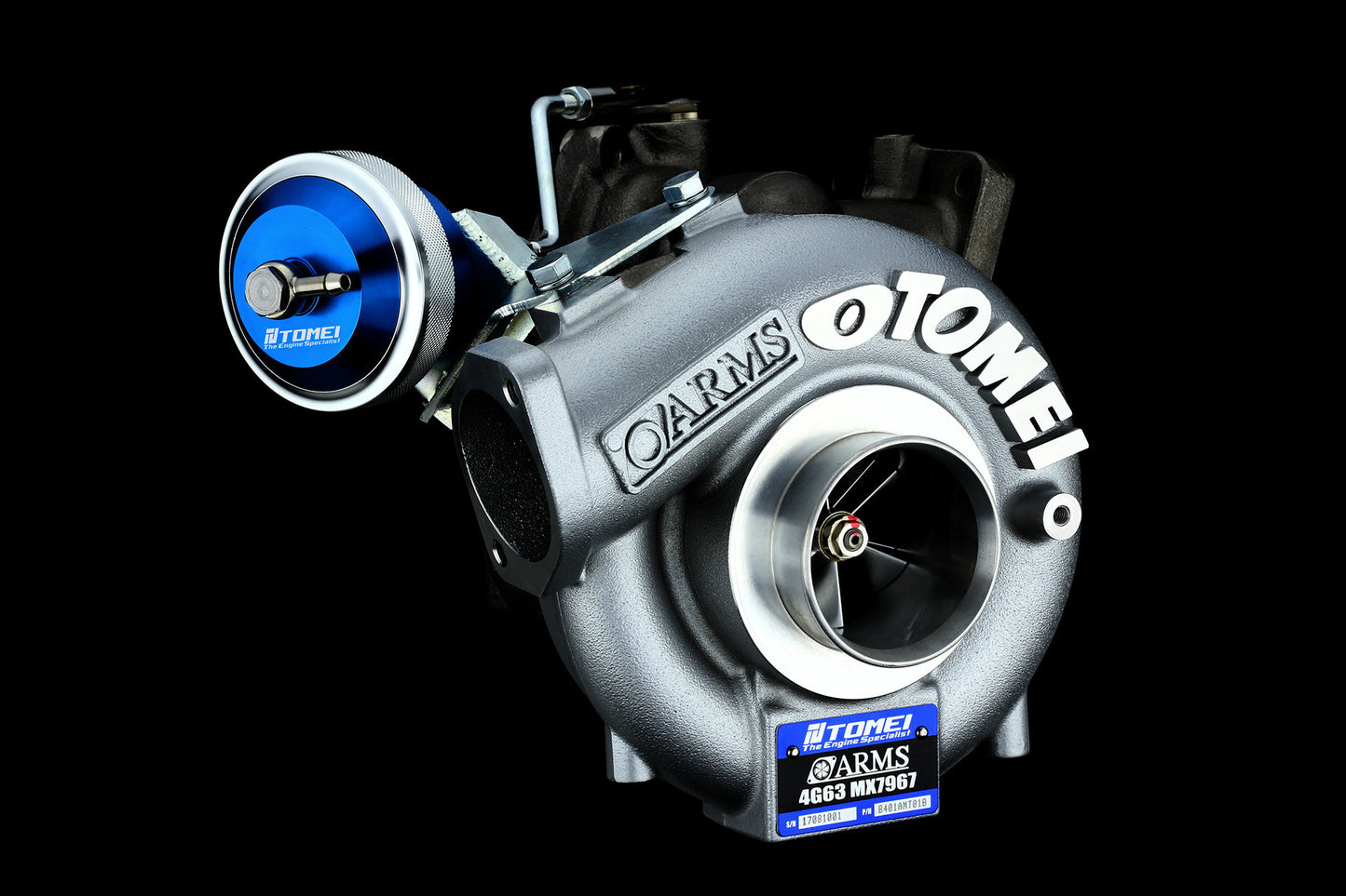 Tomei Journal Bearing Turbocharger Arms MX7967 - Mitsubishi 4G63 EVO 4-9