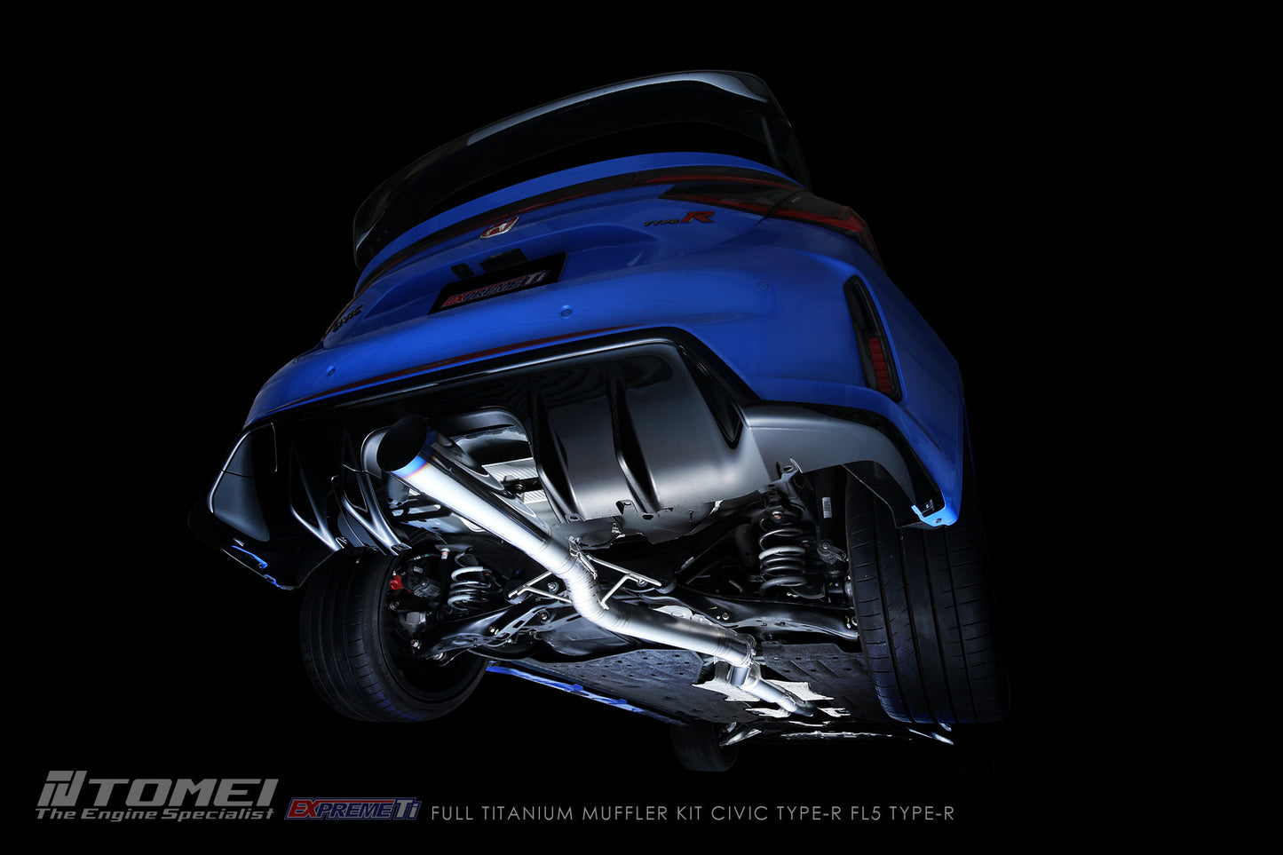 FULL TITANIUM MUFFLER EXPREME Ti CIVIC TYPE-R FL5 TYPE-R