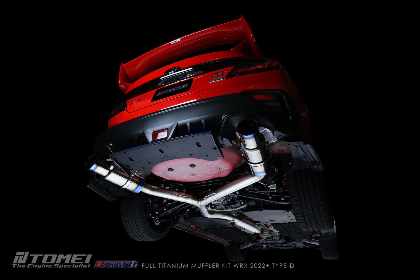 FULL TITANIUM MUFFLER EXPREME Ti WRX 2022+ TYPE-D