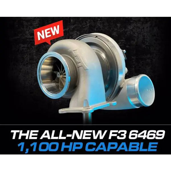 HPT F3 6469 Billet Ball Bearing Turbo - 1100HP