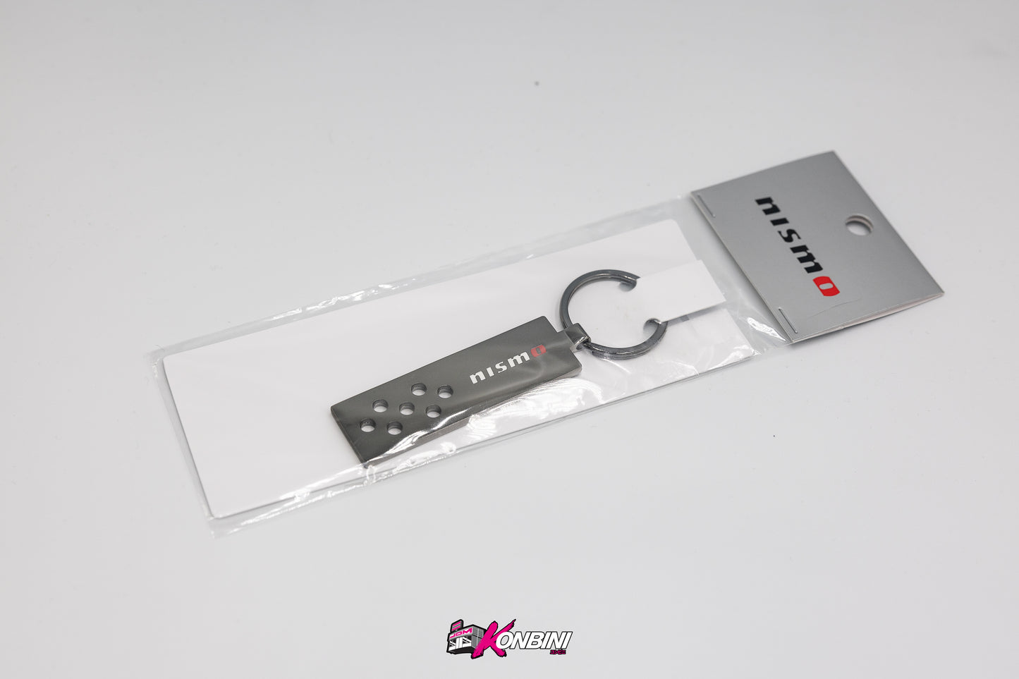 Genuine Nismo Key Holder Key Ring - Black Chrome - KWA10-50TK0