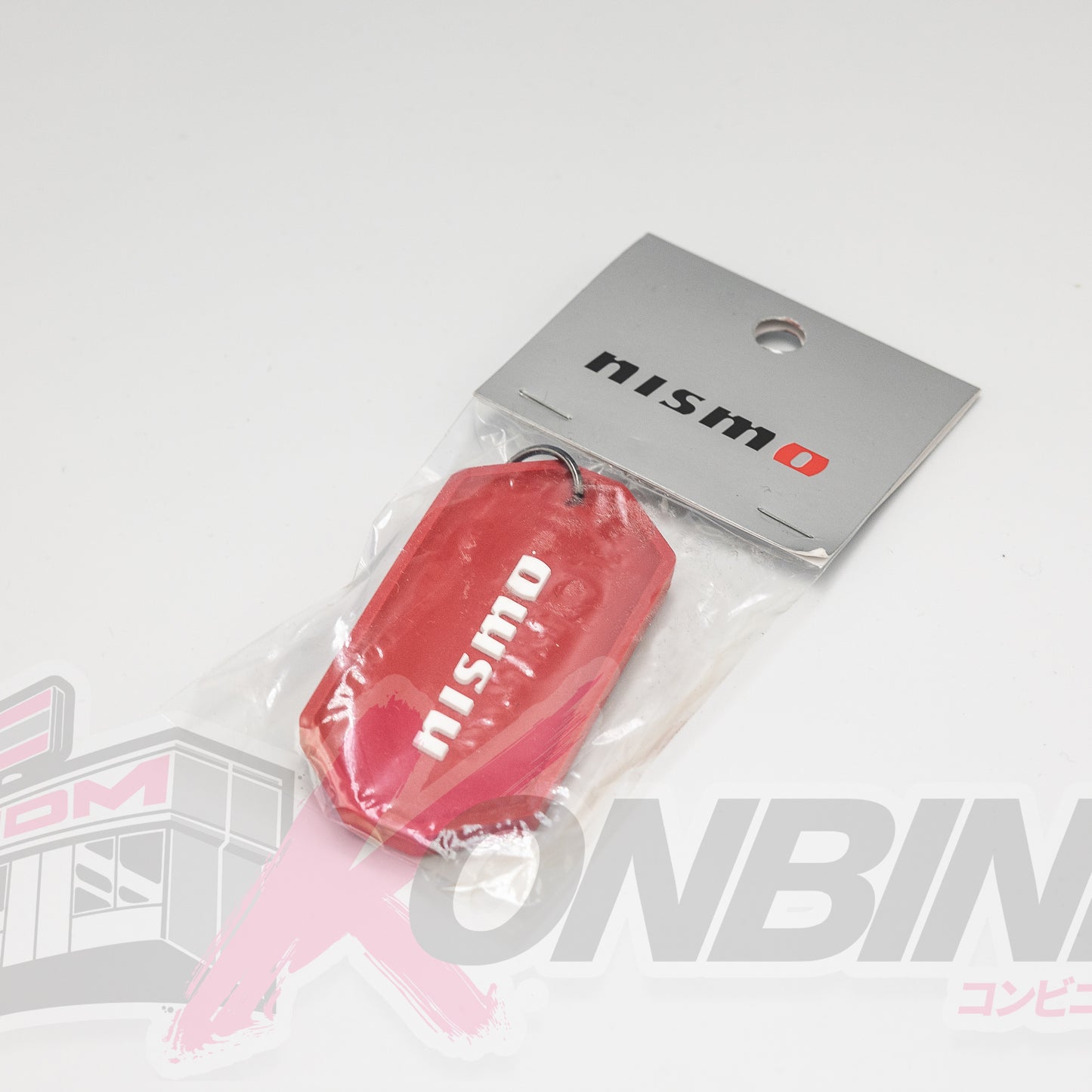 NISMO - Red Rubber Logo Keyring