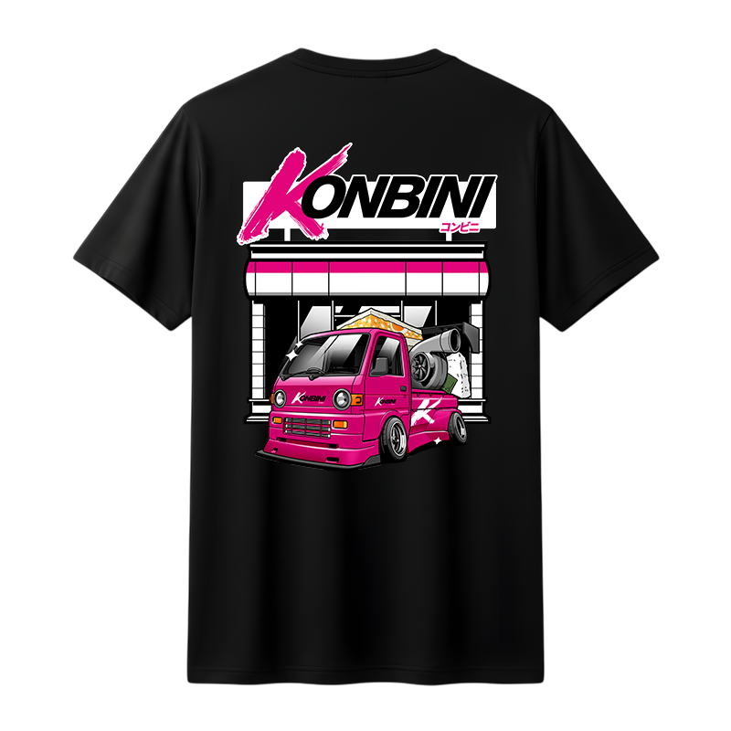 KONBINI - Special Delivery Tee + Sticker