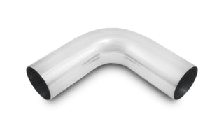Vibrant 3.5in O.D. Universal Aluminum Tubing (90 degree bend) - Polished
