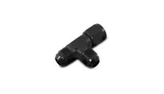 Vibrant -4AN Tee Fitting with Female -4AN Swivel