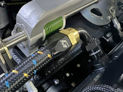 GREDDY - Black & Gold AN Hose End(s) ( Sold Individually )