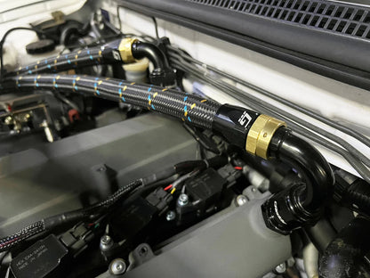 GREDDY - Nylon Braided Hoses ( Sold by the foot )