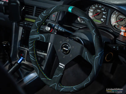 GREDDY - MOMO ALCANTARA MONTECARLO STEERING WHEEL, LIMITED EDITION - (16500211) ( SOLD OUT )
