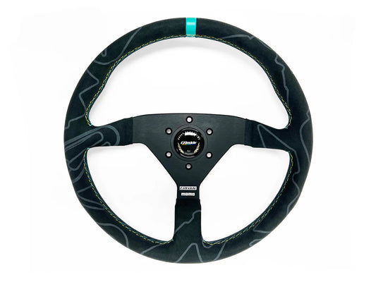 GREDDY - MOMO ALCANTARA MONTECARLO STEERING WHEEL, LIMITED EDITION - (16500211) ( SOLD OUT )