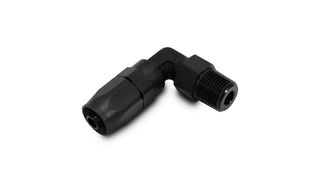 Vibrant Male NPT 90 Degree Hose End Fitting -8AN - 1/2 NPT