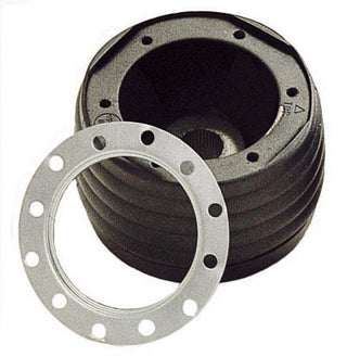Sparco Steering Wheel Hub Mitsu Evo 8/9 (Center Nut Style ONLY - Will Not Work w/Pinch Bolt Style)