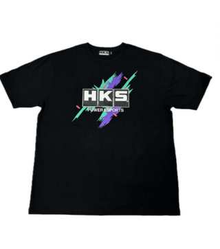 HKS T-SHIRT SUPER RACING v2 BLACK XL