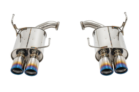 APEXi RS EVO Exhaust (Quad Tip), Subaru WRX (VB) 22+ (Axleback)