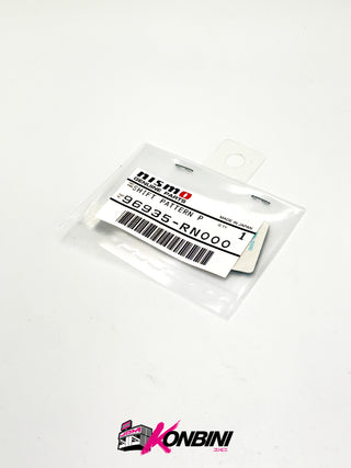 NISMO EMBLEM (SHIFT PATTERN 5-SPD) - Nismo (96935RN000)
