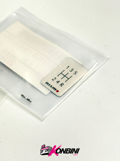 NISMO EMBLEM (SHIFT PATTERN 5-SPD) - Nismo (96935RN000)