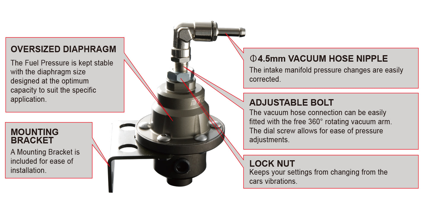 Tomei - FUEL PRESSURE REGULATOR TYPE-S