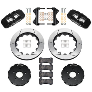 Wilwood 14-19 Chevrolet Corvette C7 AERO6 Front BBK - 14.00 Rotor - Black