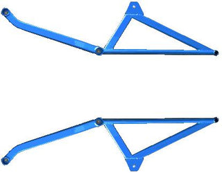 Cusco Power Brace Front Member CT9A Evo 7/8/9 (will not work w/ factory bumper beam)