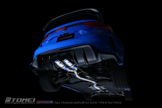 FULL TITANIUM MUFFLER EXPREME Ti CIVIC TYPE-R FL5 TYPE-D