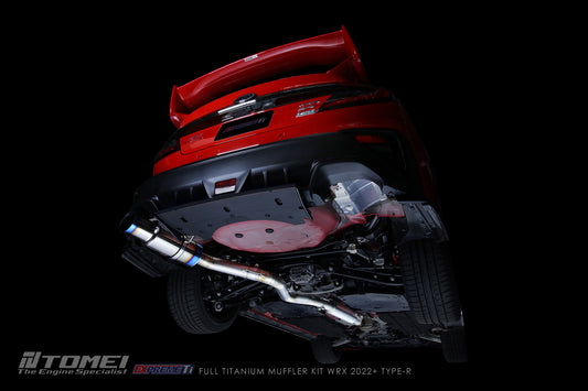 FULL TITANIUM MUFFLER EXPREME Ti WRX 2022+ TYPE-R