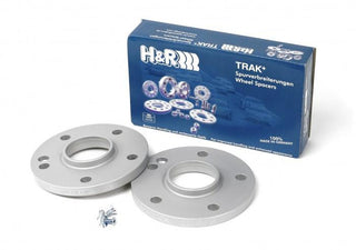 H&R Trak+ 15mm DR Spacer Bolt Pattern 5/130 CB 84mm Bolt Thread 14x1.5 - Black
