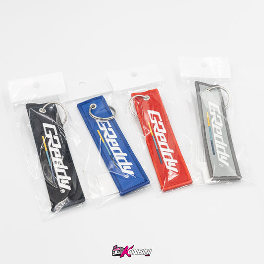 Greddy Flight Tag Keychain - Version 4