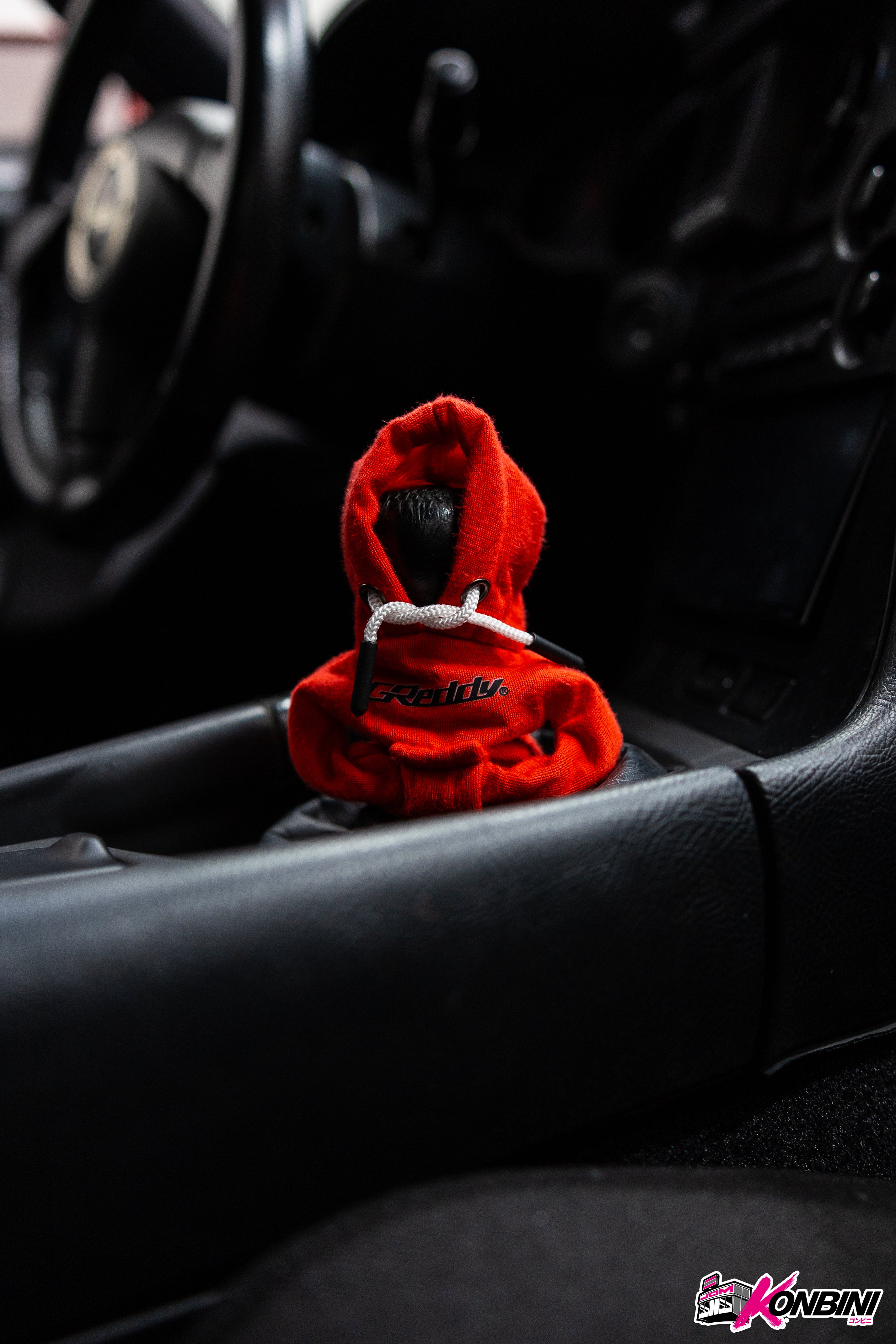 Trust | Greddy Shift Knob Hoodie ( Black, red, blue ) – JDM Konbini