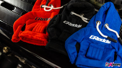Trust | Greddy Shift Knob Hoodie ( Black, red, blue )
