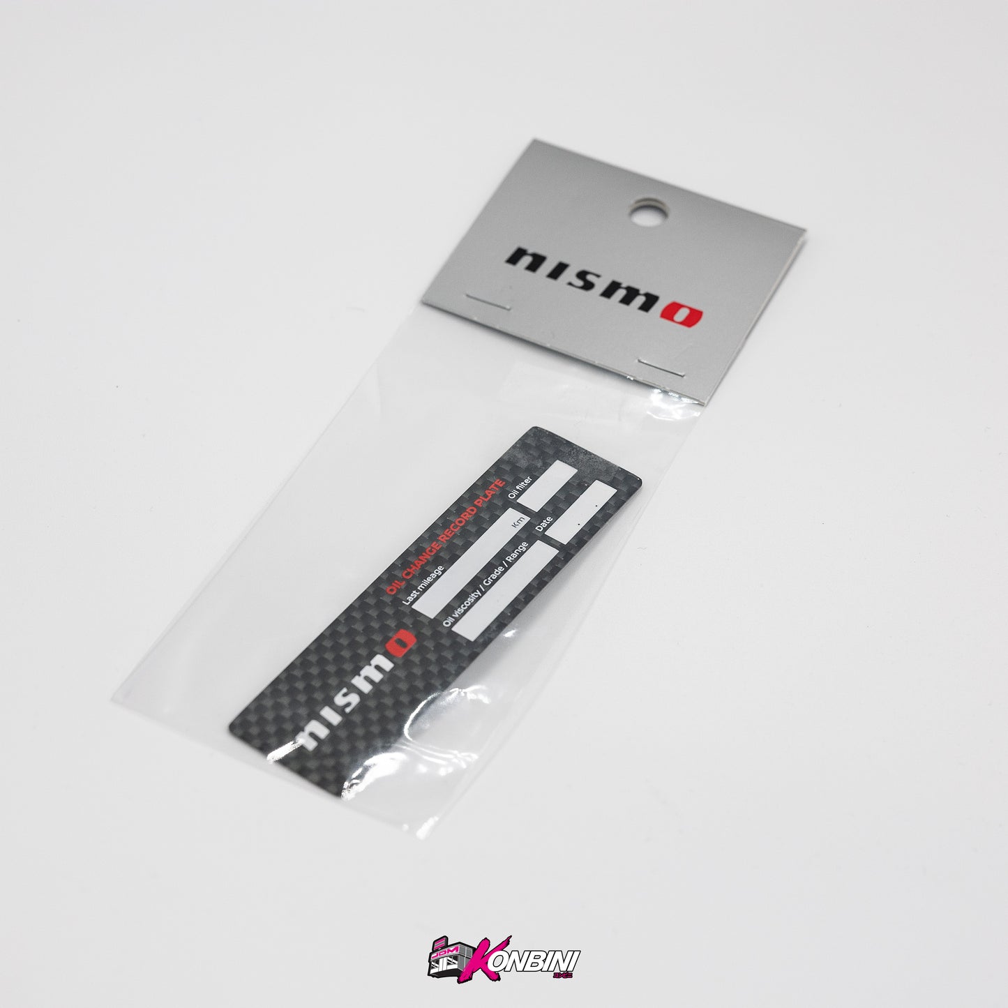Genuine JDM Nismo Carbon Oil Changing Plate