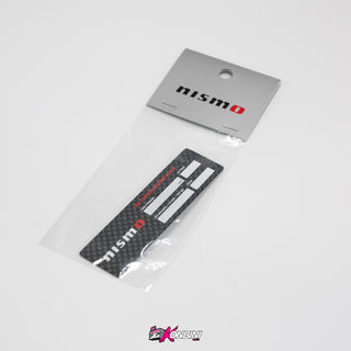 Genuine JDM Nismo Carbon Oil Changing Plate
