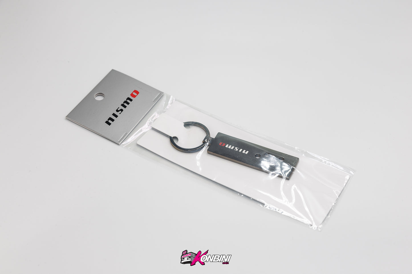 Genuine Nismo Key Holder Key Ring - Black Chrome - KWA10-50TK0