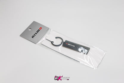Genuine Nismo Key Holder Key Ring - Black Chrome - KWA10-50TK0