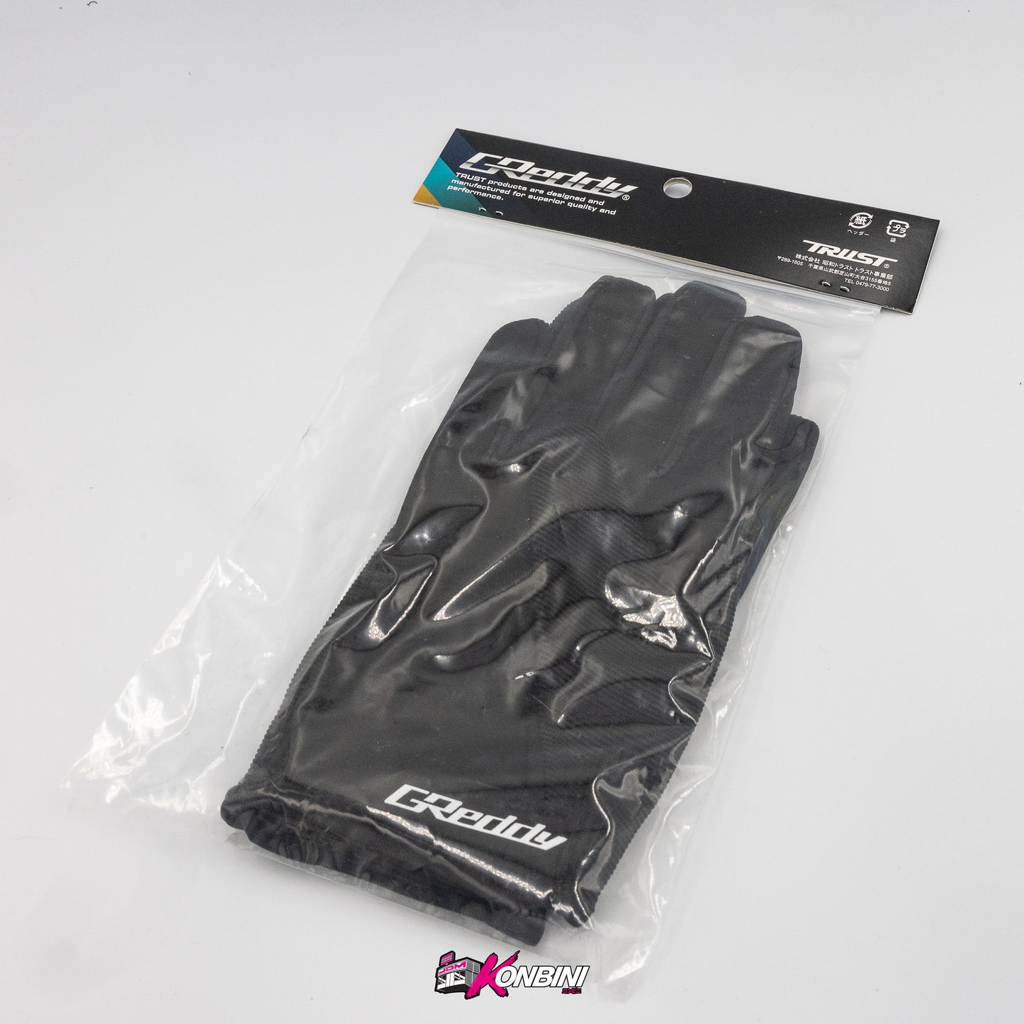 JDM GReddy "Passion for Performance" Mechanic's Gloves - Black