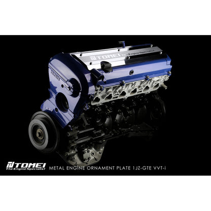 Tomei - METAL ENGINE ORNAMENT PLATE 1JZ-GTE VVT-I