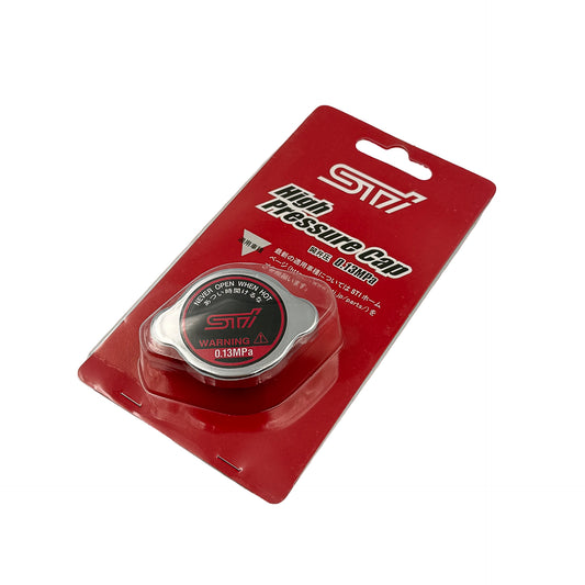 Subaru JDM STI 1.3 Bar High-Pressure Radiator Cap (Red)