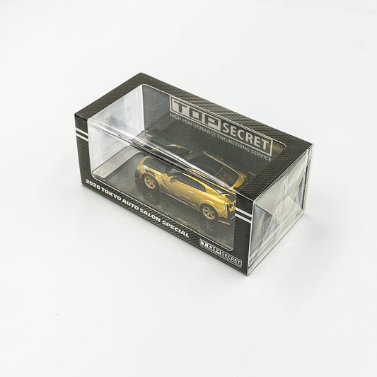 Tokyo Auto Salon 2026 Exclusive TOP SECRET 1/64 Nissan GT-R R35 Diecast Unopened