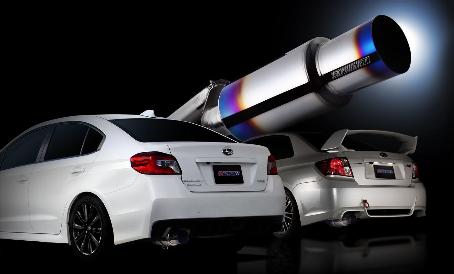 FULL TITANIUM MUFFLER EXPREME Ti WRX/STI GV JDM