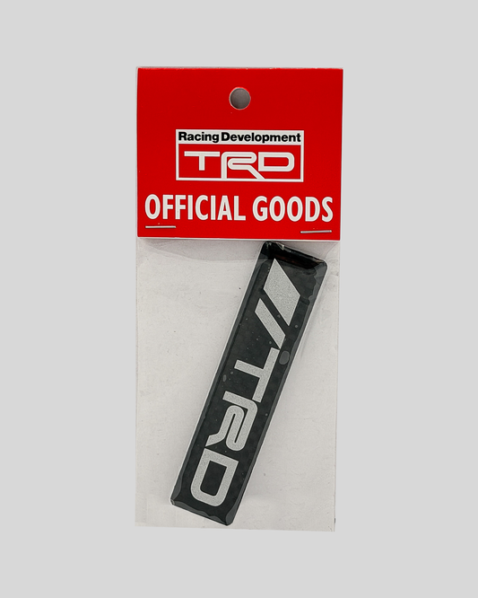 TRD - Carbon sticker (logotype)